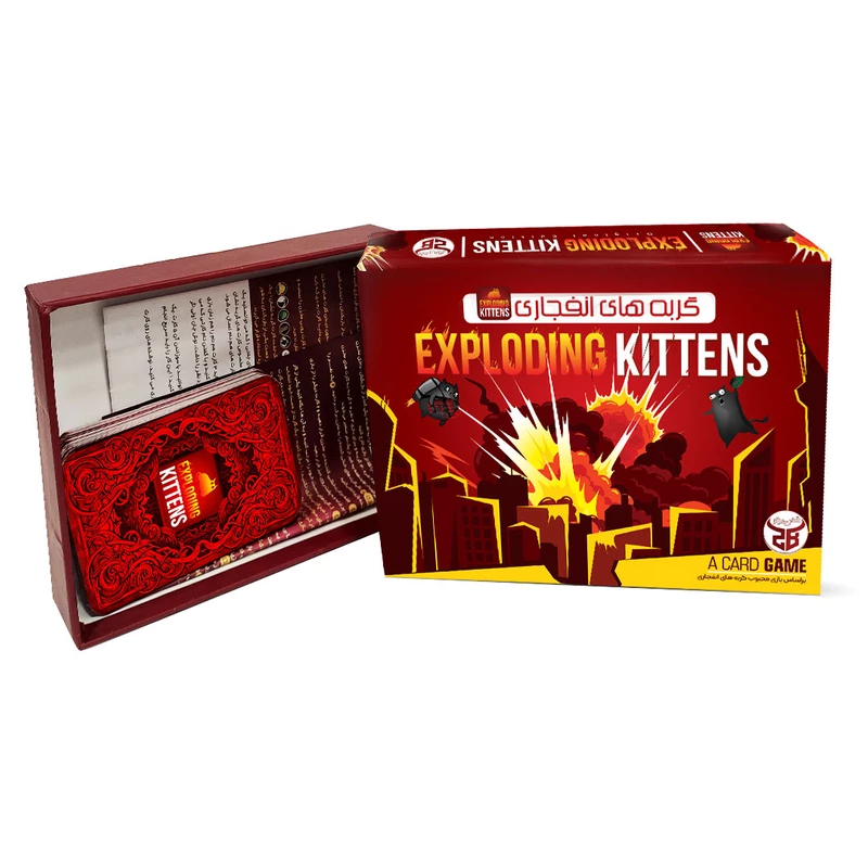 بازی فکری گربه های انفجاری ا Exploding Kittens