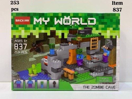 ساختنی مدل ماینکرافت آیتم 837