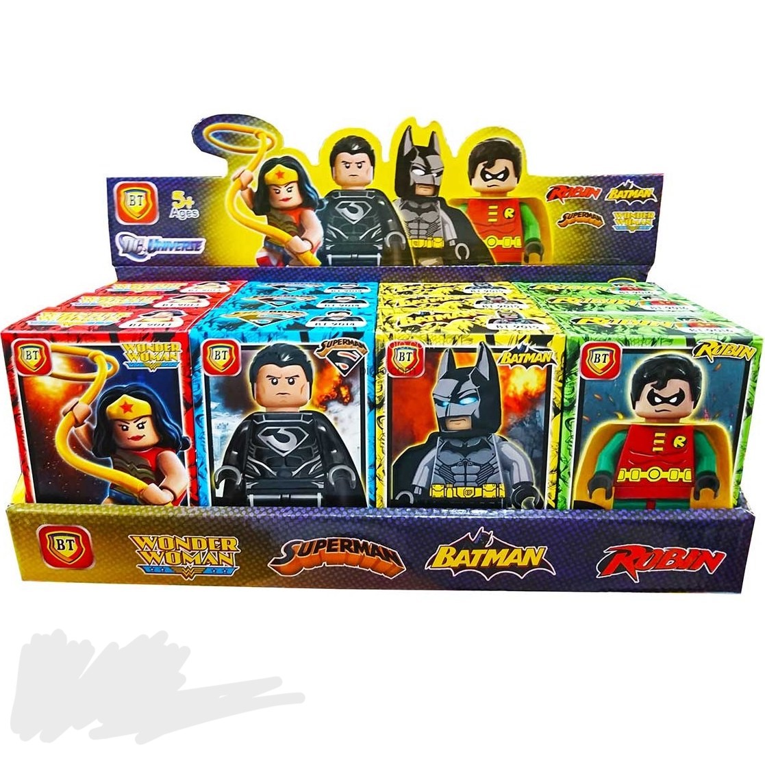 پک لگو مینی فیگور قهرمانان dc