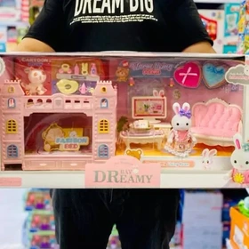 خونه خرگوشی اتاق خواب تخت دوطبقه