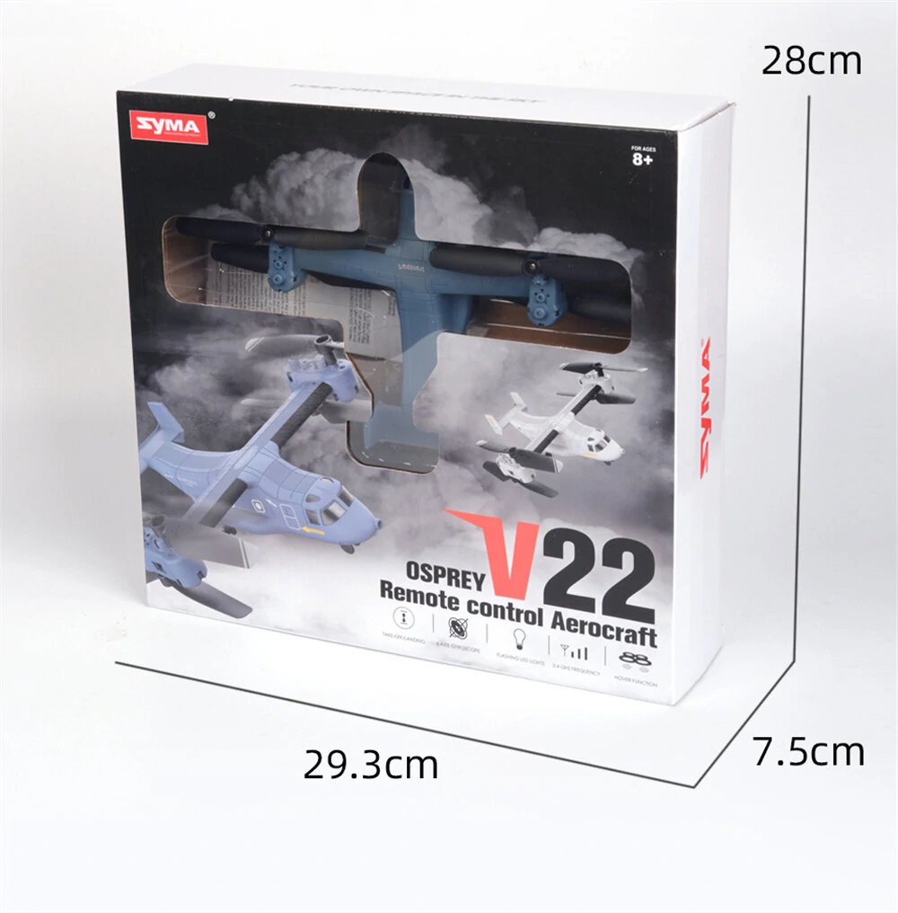 هواپیمای کنترلی V-22 (لطفا توضیحات کالا را مطالعه بفرمایید)