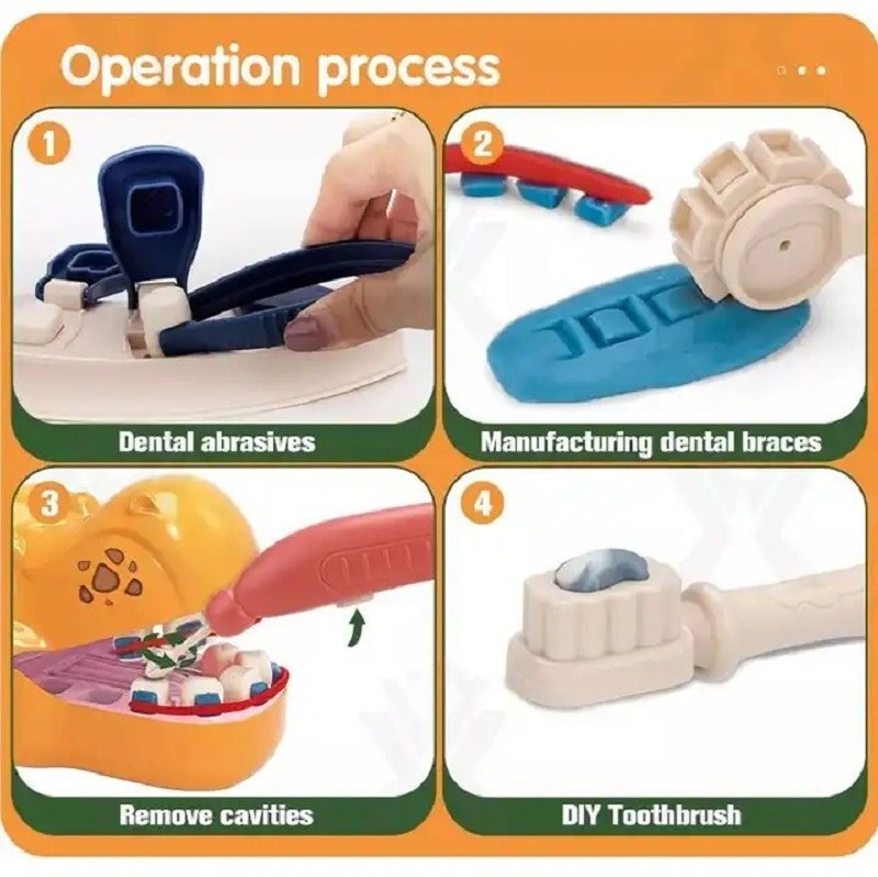 ست فک دندان پزشکی دایناسور