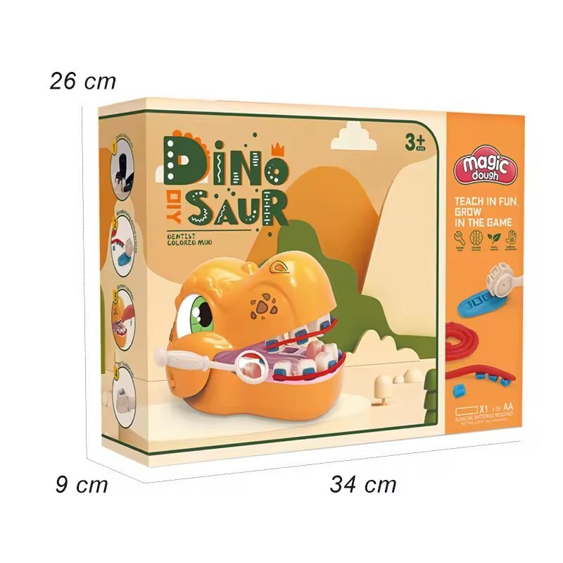 ست فک دندان پزشکی دایناسور