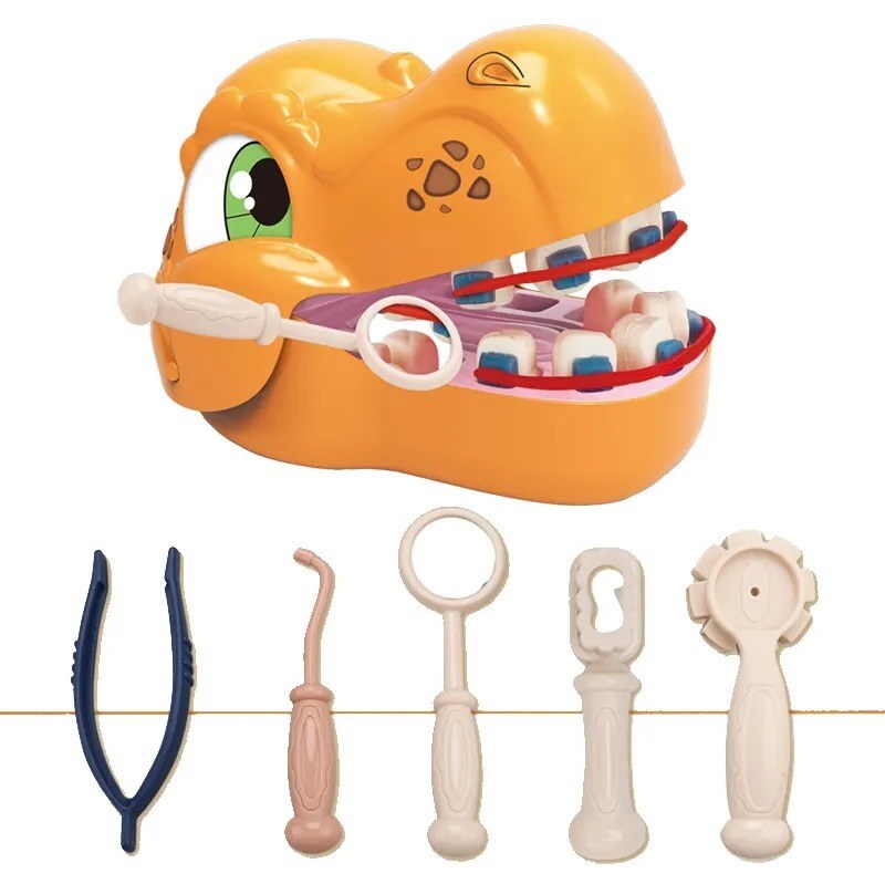 ست فک دندان پزشکی دایناسور