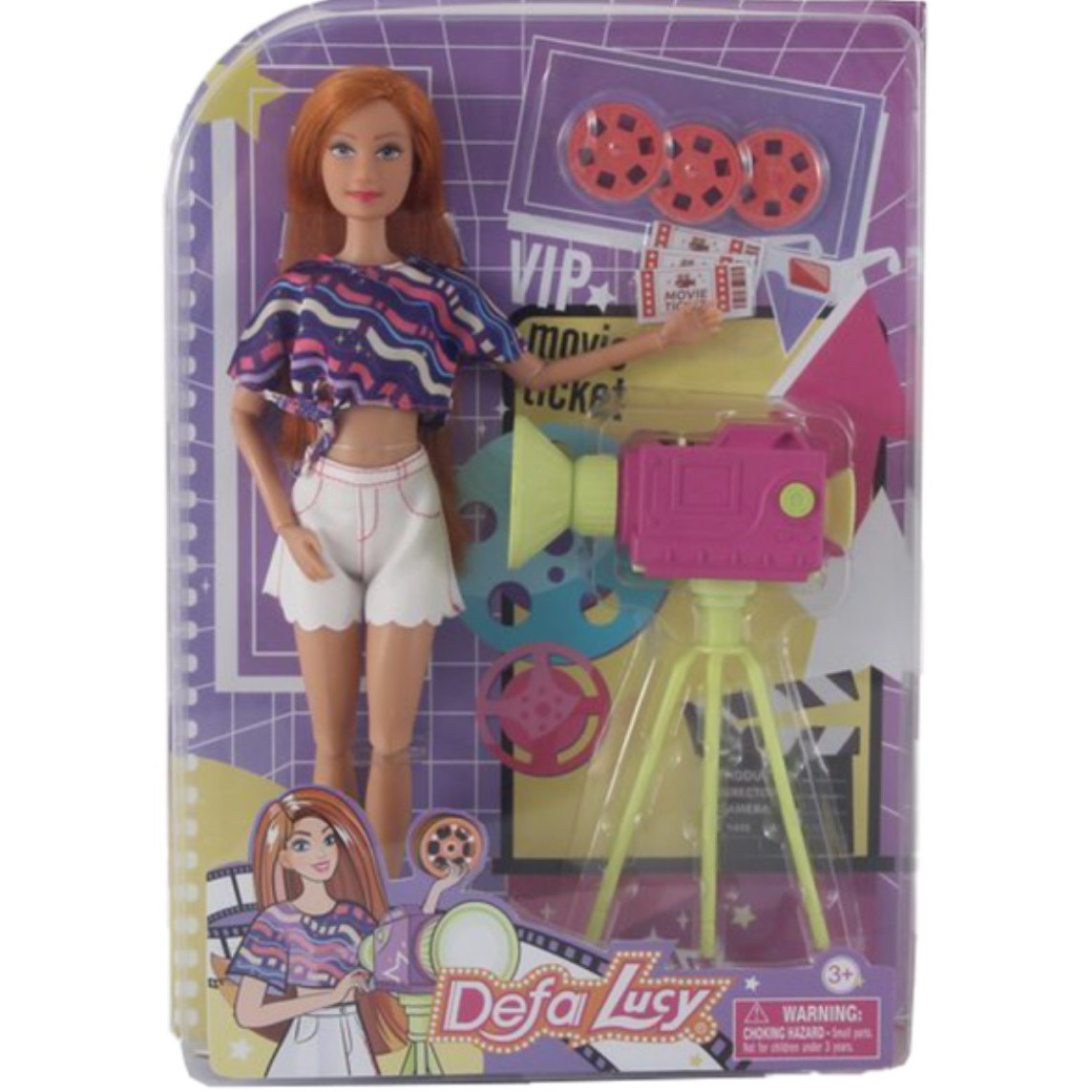 عروسک باربی بازیگر دفالوسی