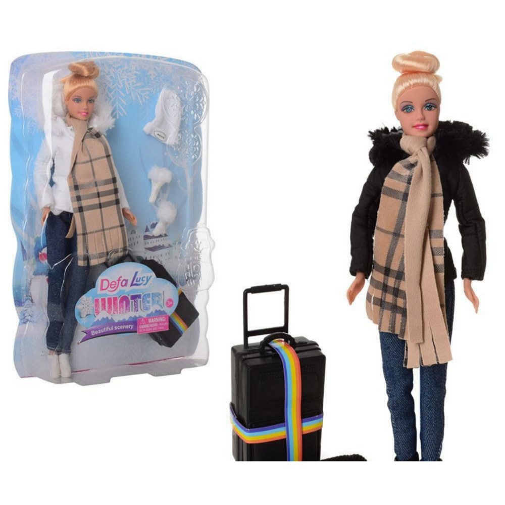 عروسک باربی زمستانی دفا لوسی
