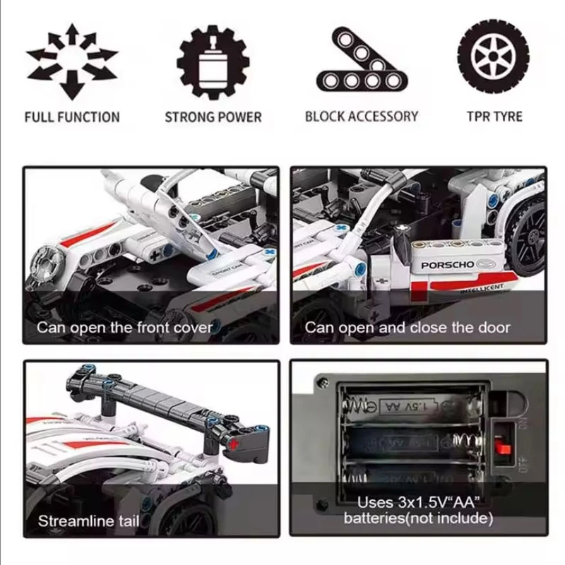 لگو ماشین کنترلی پورشه70013