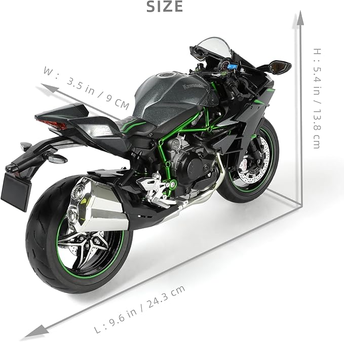 ماکت فلزی موتور کاواساکی HR2