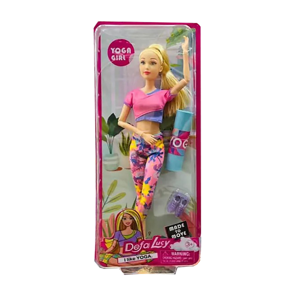 عروسک باربی یوگا کار دفا لوسی