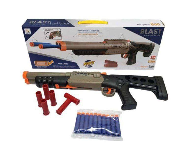 تفنگ دولول کمر شکن پوکه پران