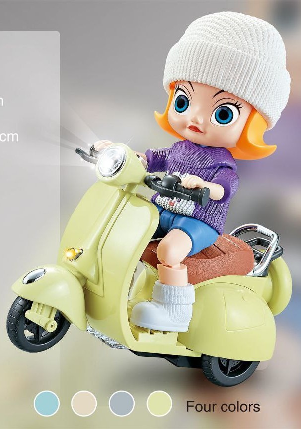 دختر وسپا سوار موزیکال LD_165A