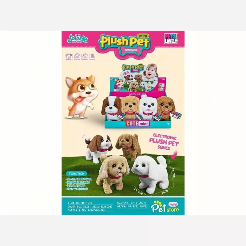 عروسک پولیشی سگ موزیکال