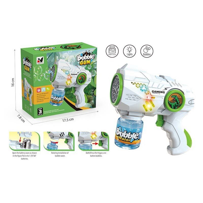 تفنگ حباب ساز دایناسوری