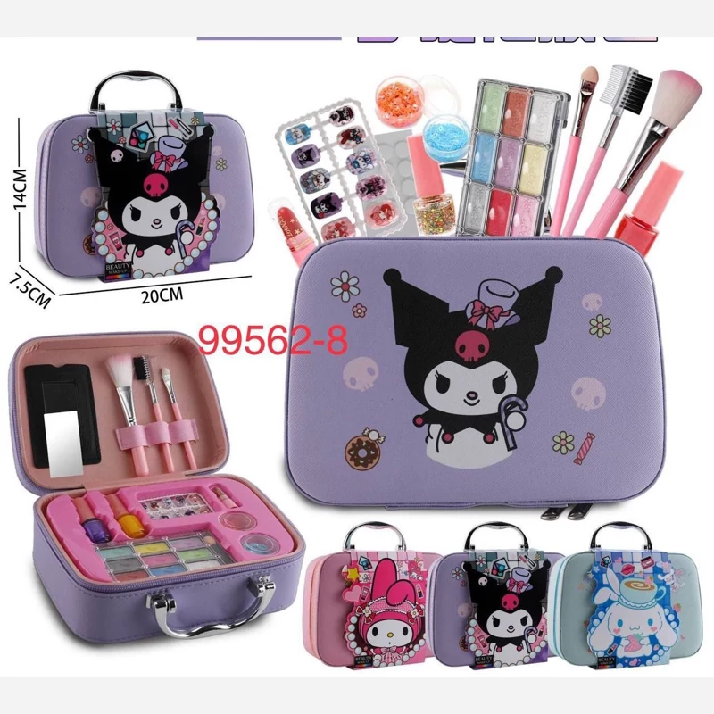 کیف لوازم آرایشی کرومی