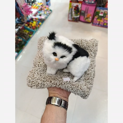 عروسک گربه روبالشت صدادار